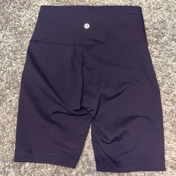 Lululemon Wunder Train High Rise Short 8" Black Size 4 - Picture 4 of 8